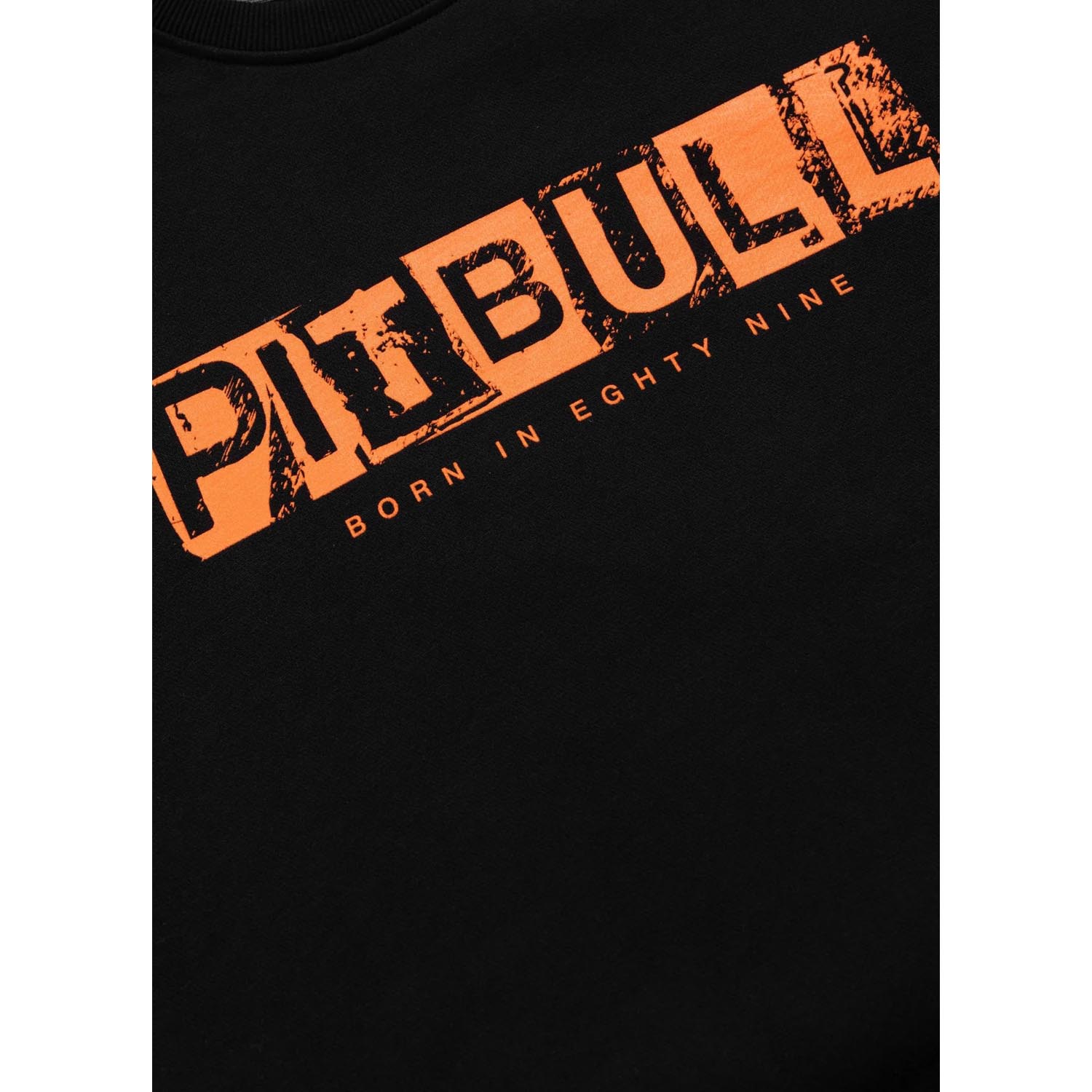 Pit Bull West Coast Crewneck, Blacky, black, XXXL