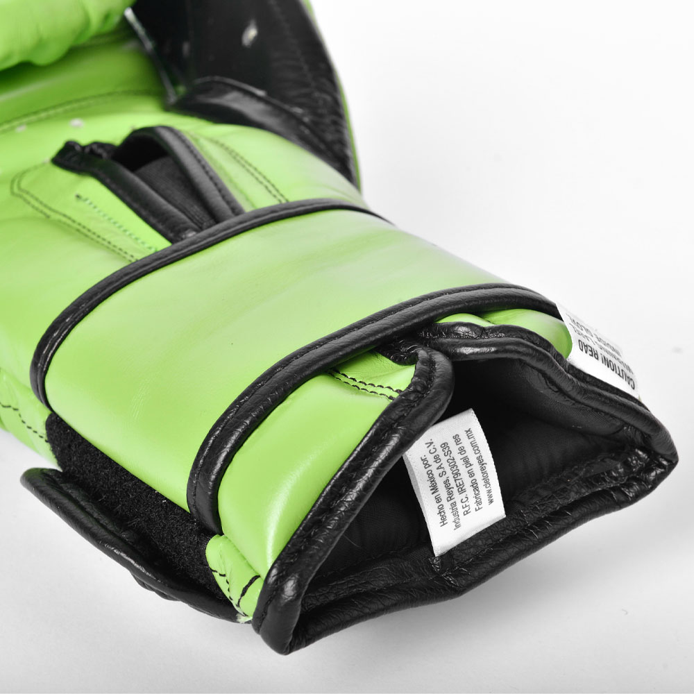 Cleto Reyes Boxing Gloves, Velcro Sparring, green, 12 Oz