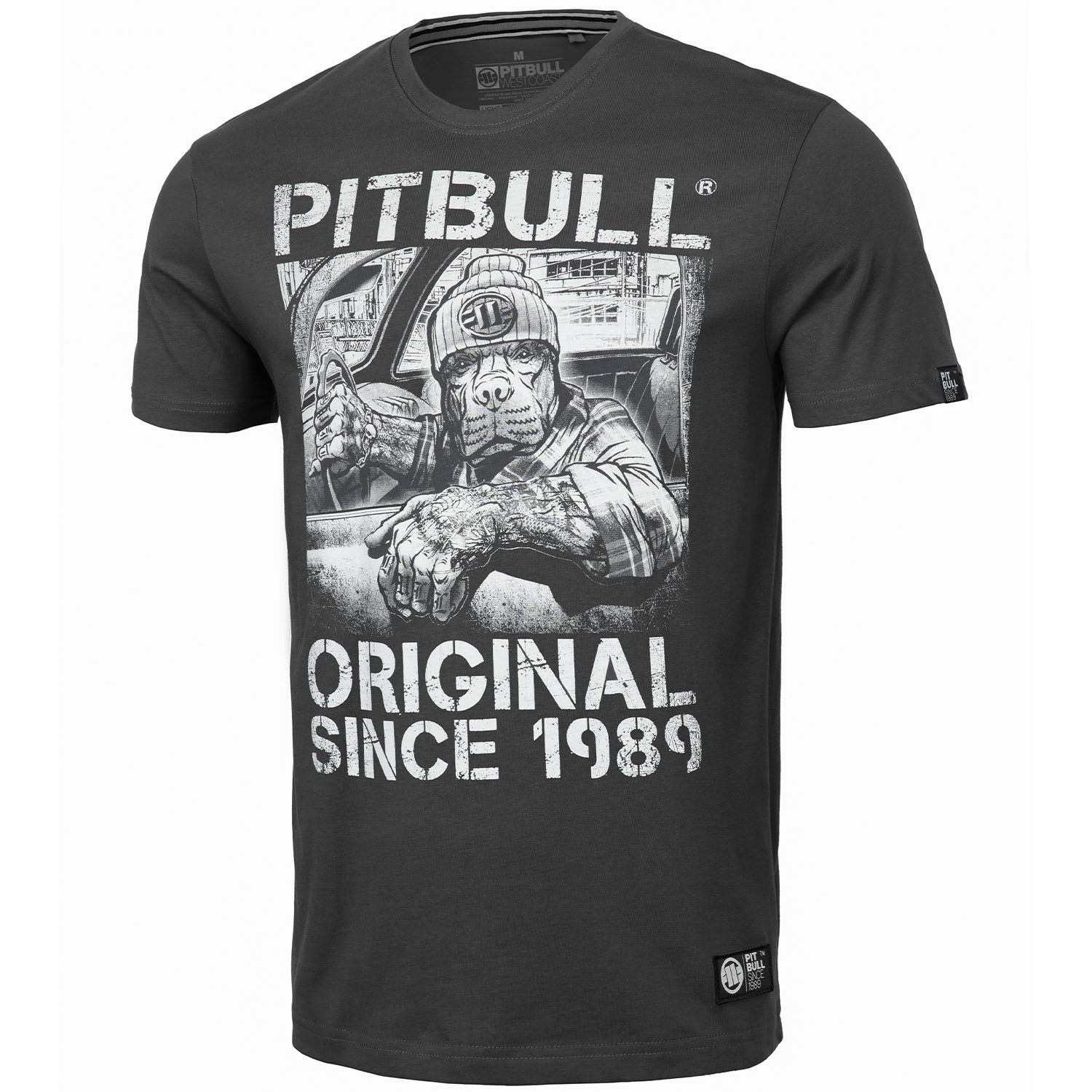 Pit Bull West Coast T-Shirt, Drive, dunkelgrau