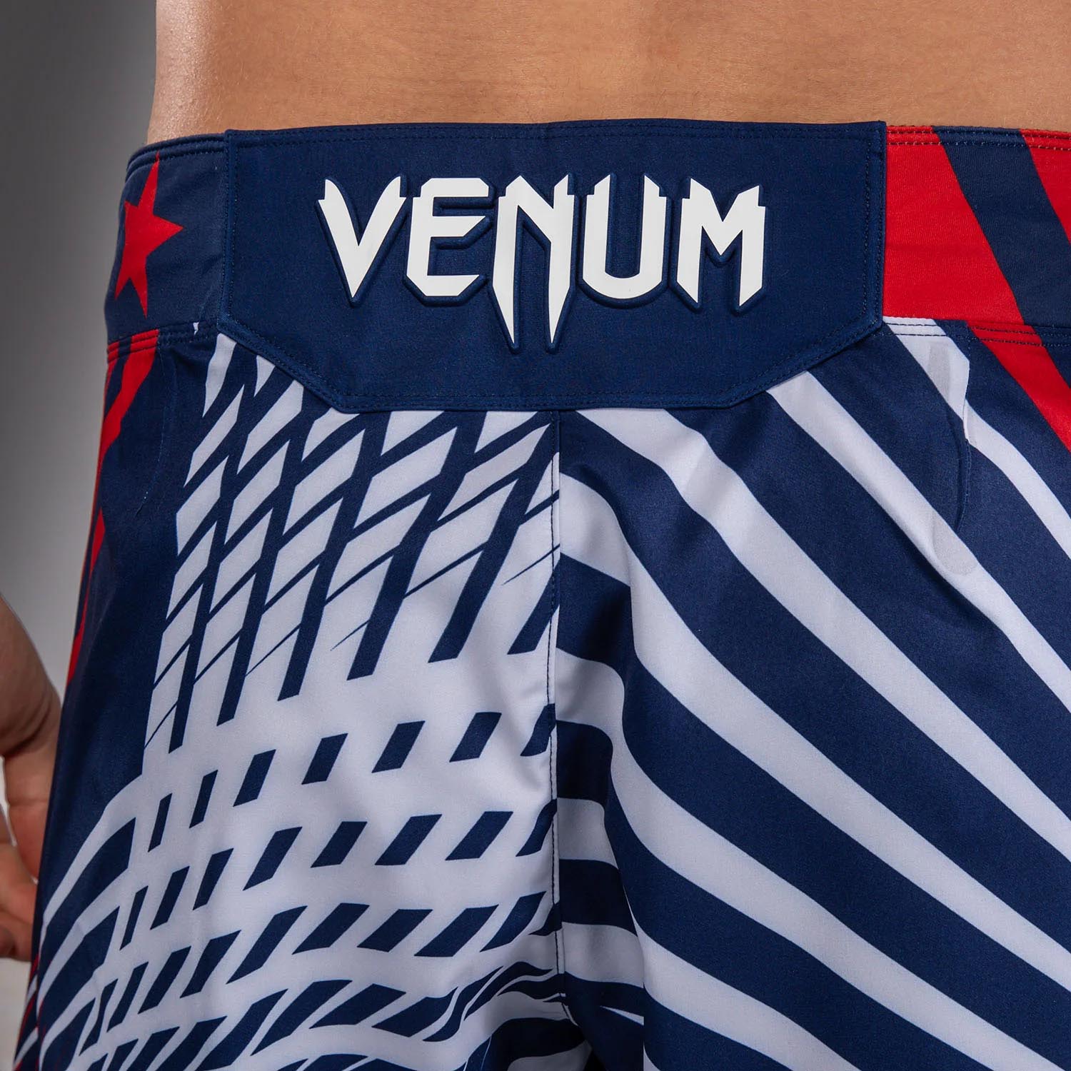 VENUM MMA Fight Shorts, UFC Freedom 250, blue-white-red, XXL