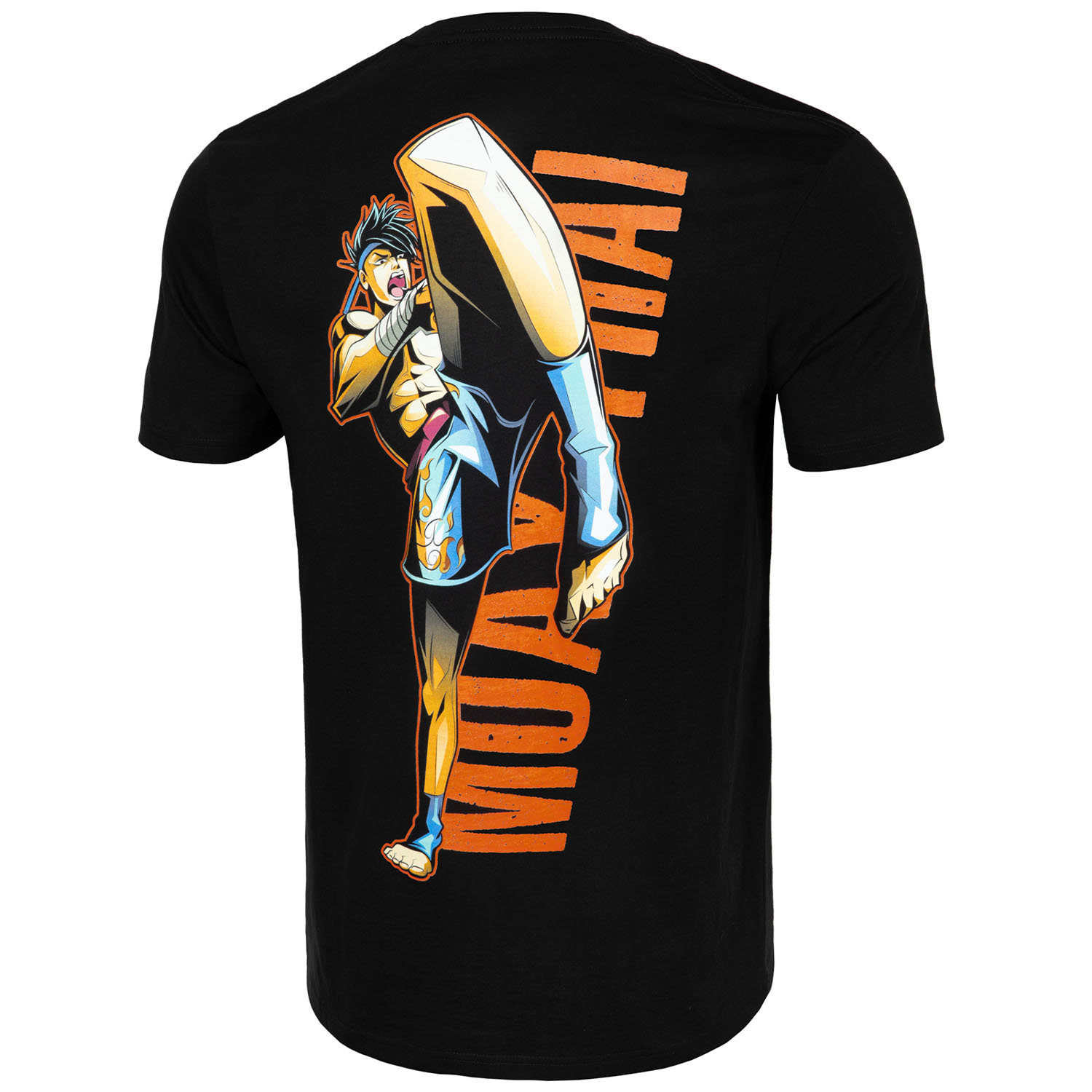 Pit Bull West Coast T-Shirt, Muay Thai Champion, schwarz