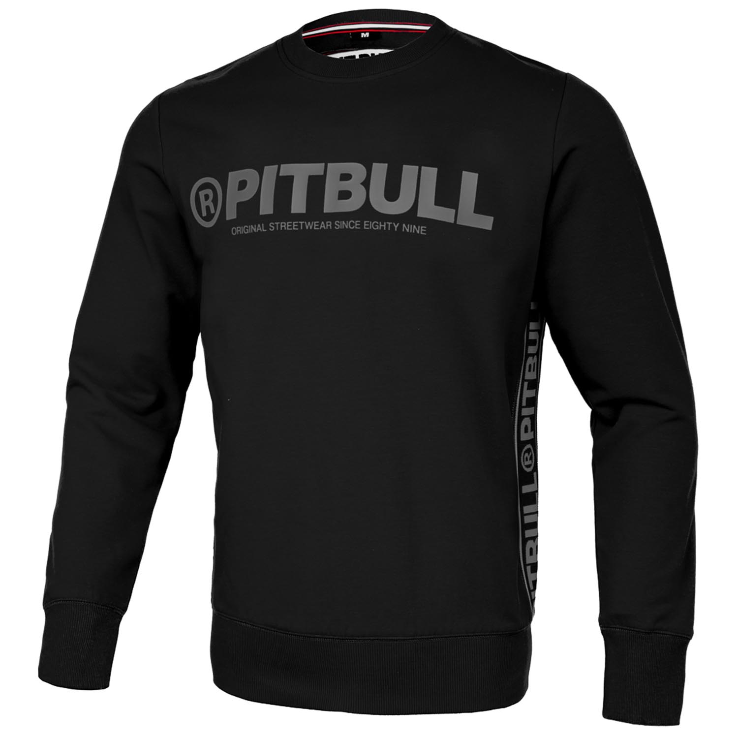 Pit Bull West Coast Pullover, Marvin French terry, schwarz
