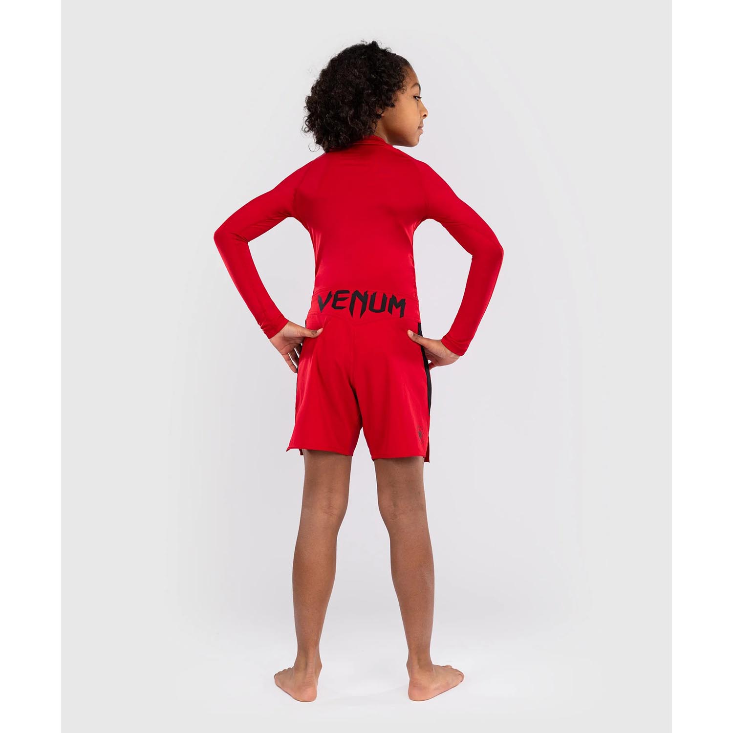 VENUM MMA Fight Shorts, Kids, Light, red, 14 J