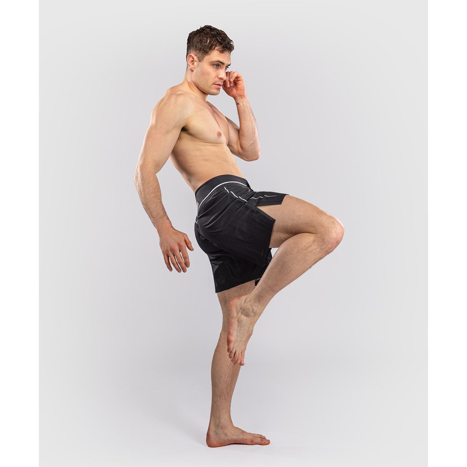 VENUM MMA Fight Shorts, Stealth, black-white, XXL