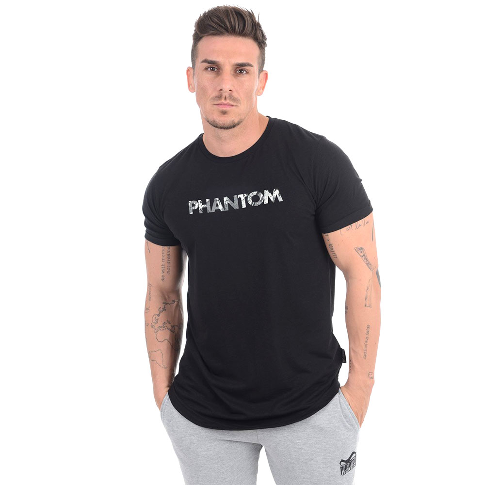 Phantom Athletics T-Shirt, Vantage, schwarz