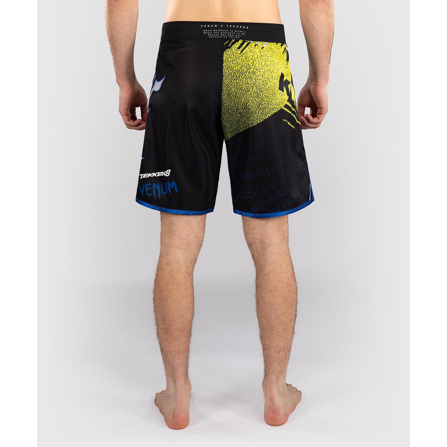 VENUM MMA Fight Shorts, Tekken 8, King, black-yellow, XXL