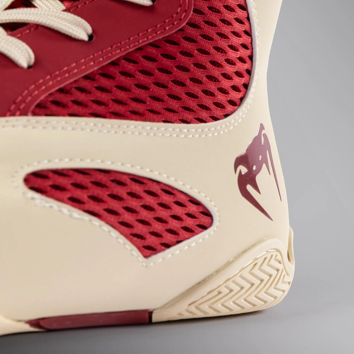 VENUM Boxing Shoes, Contender, red-ivory, 46