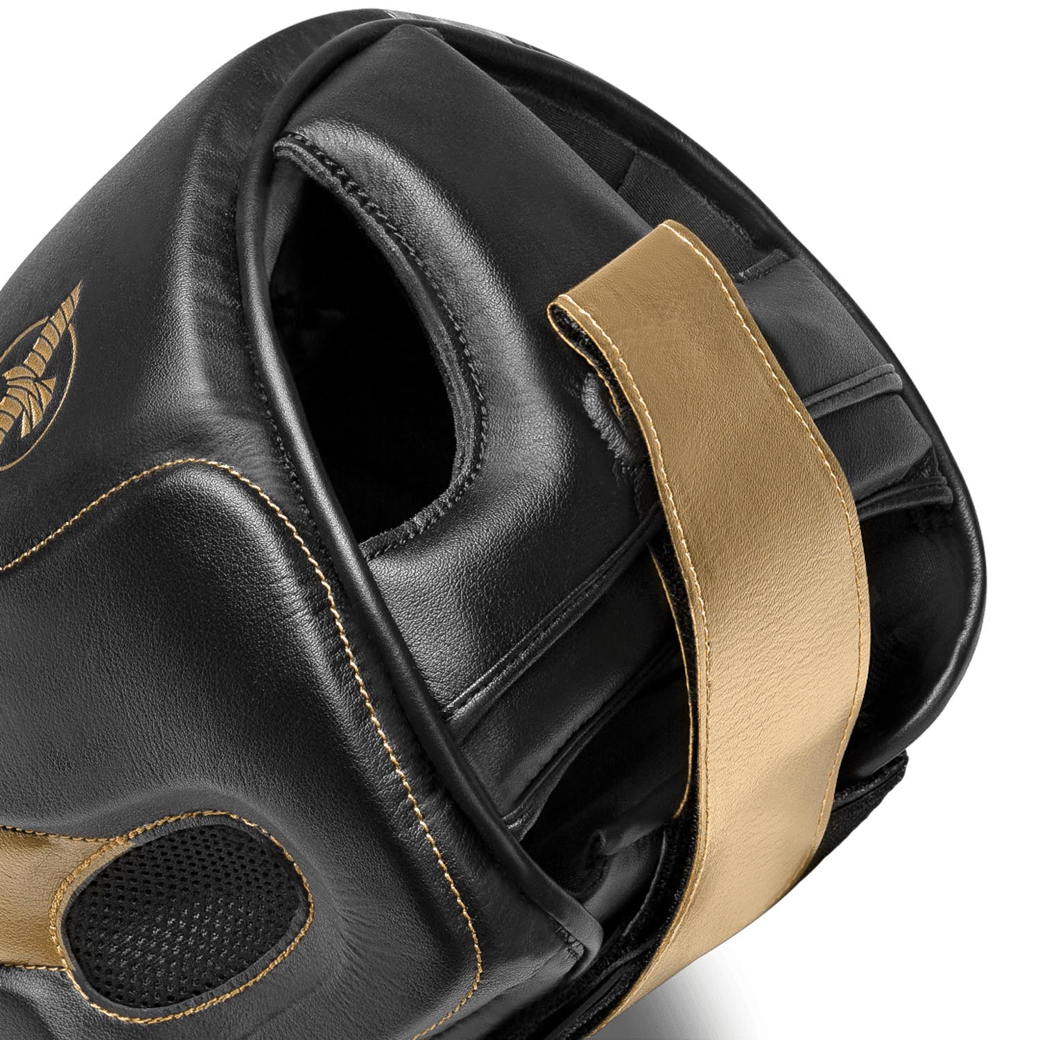Hayabusa Headguard, T3 MMA, black-gold, L/XL