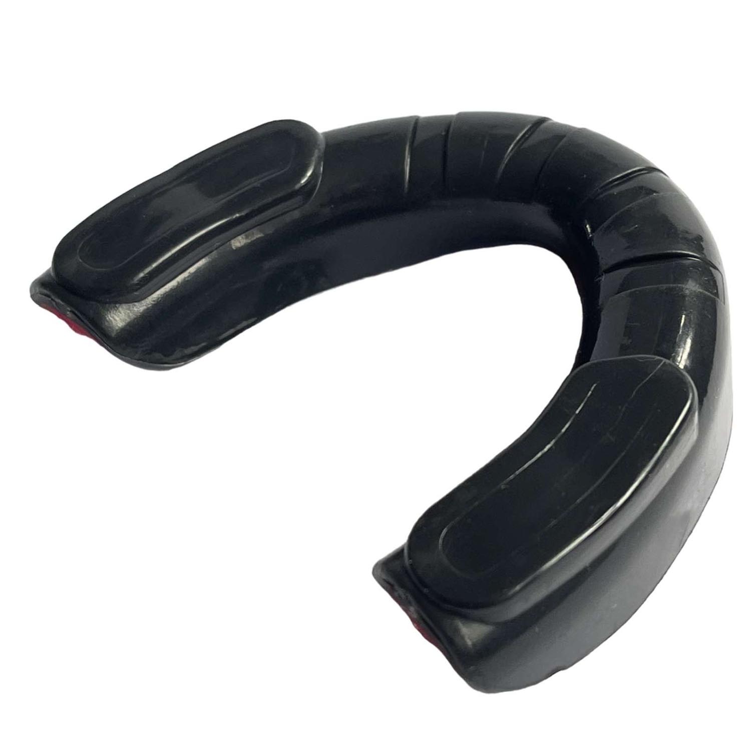 PX Mouthguard, Double Density with Box, black-red