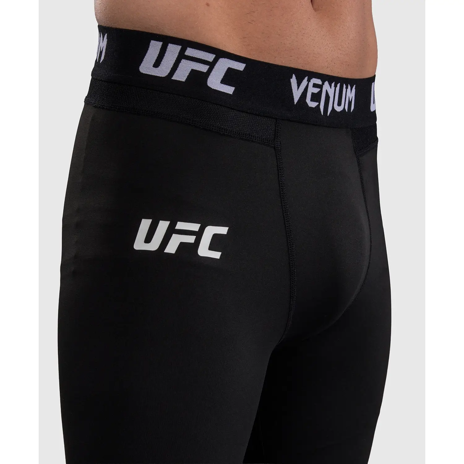 VENUM Compression Pants, UFC Unity, black-white, M