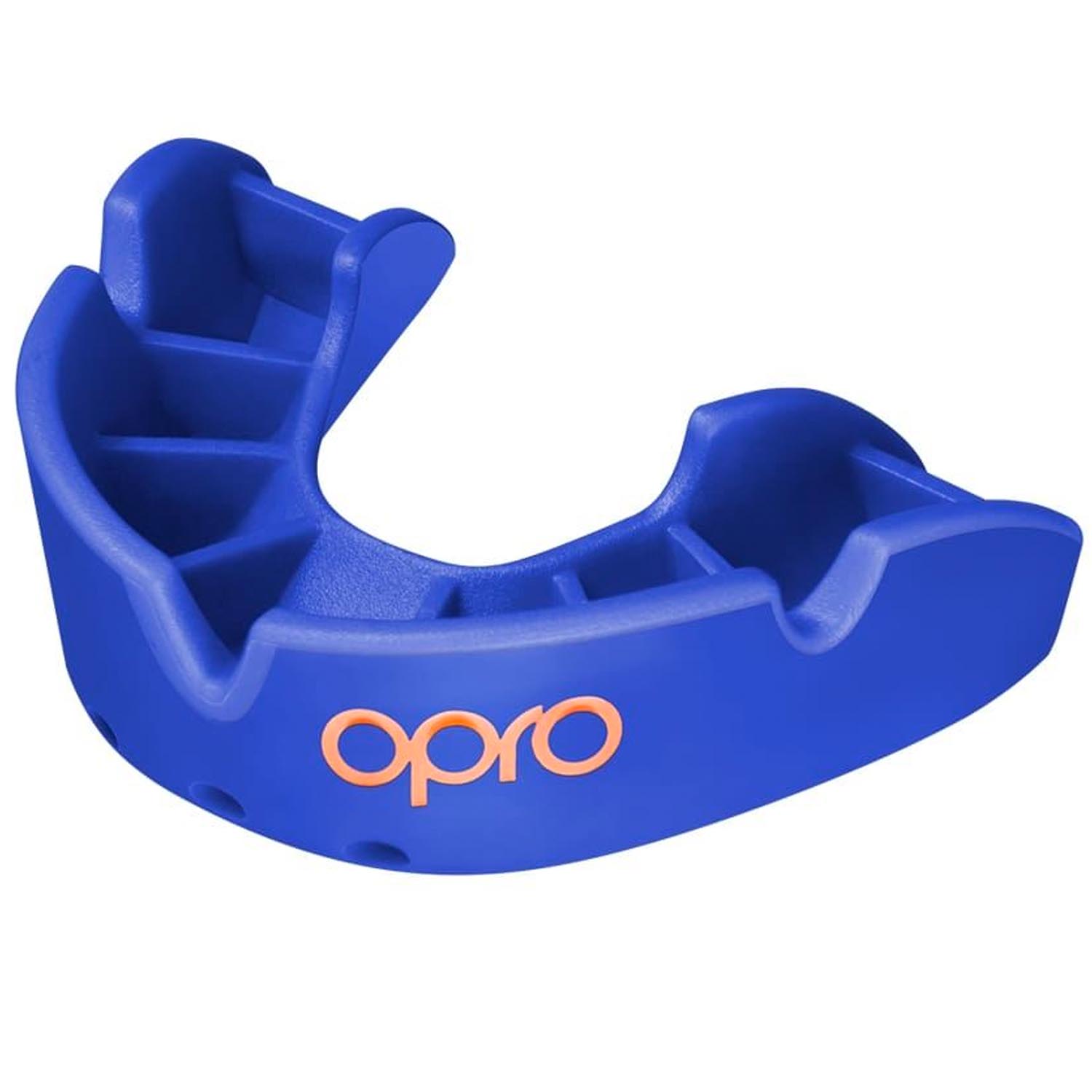 OPRO Mouth Guard, Bronze 2022, blue
