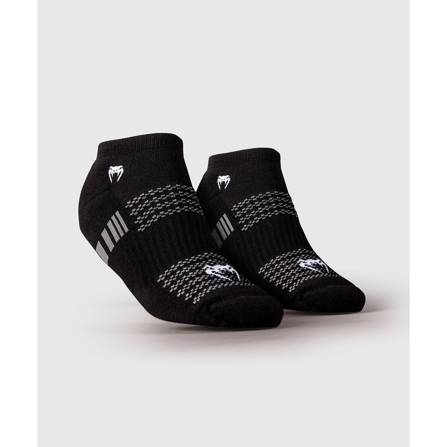 VENUM Socks, Vector No-Show 3er-Pack, black-grey, S