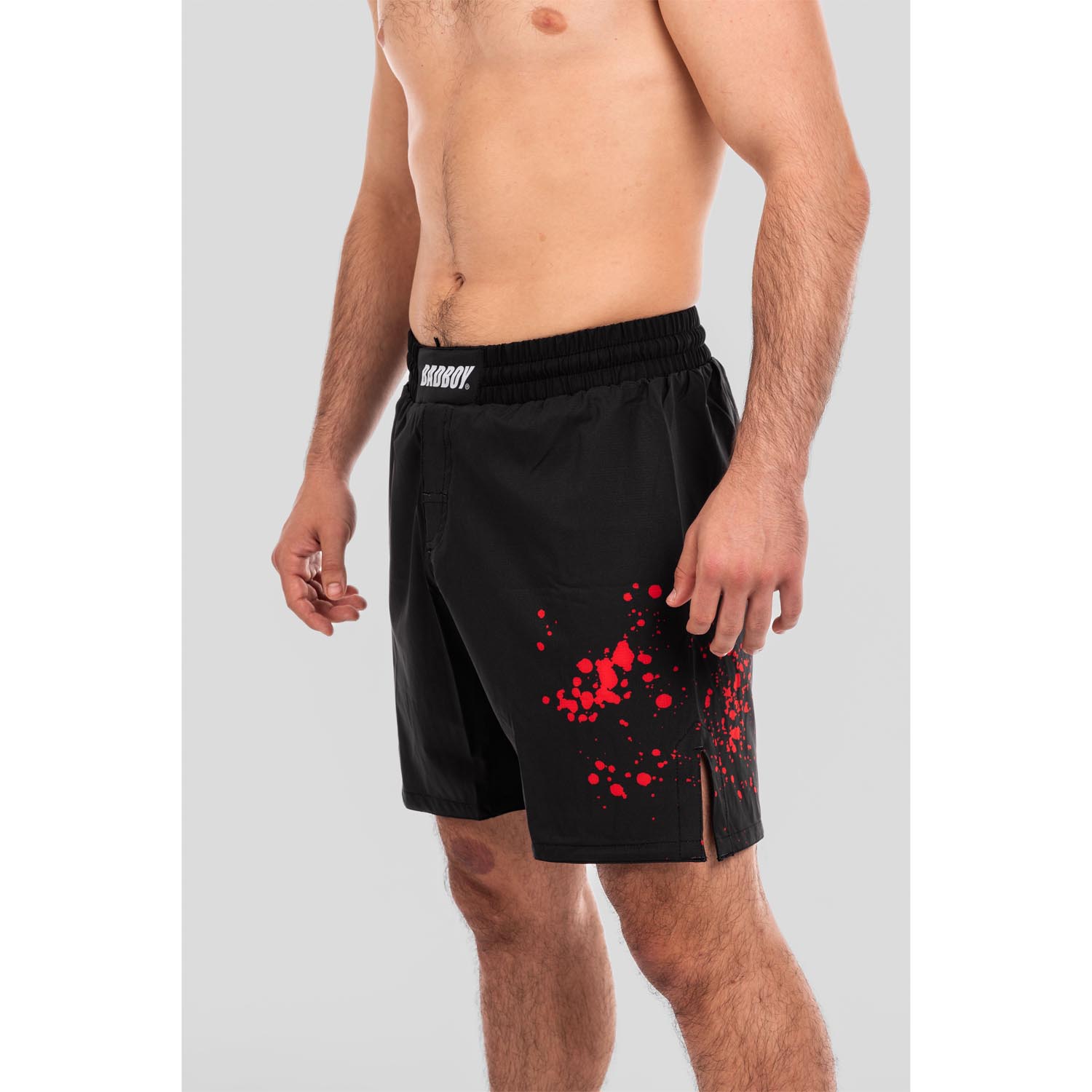 Bad Boy MMA Fight Shorts, Splatter, black-red, XXL