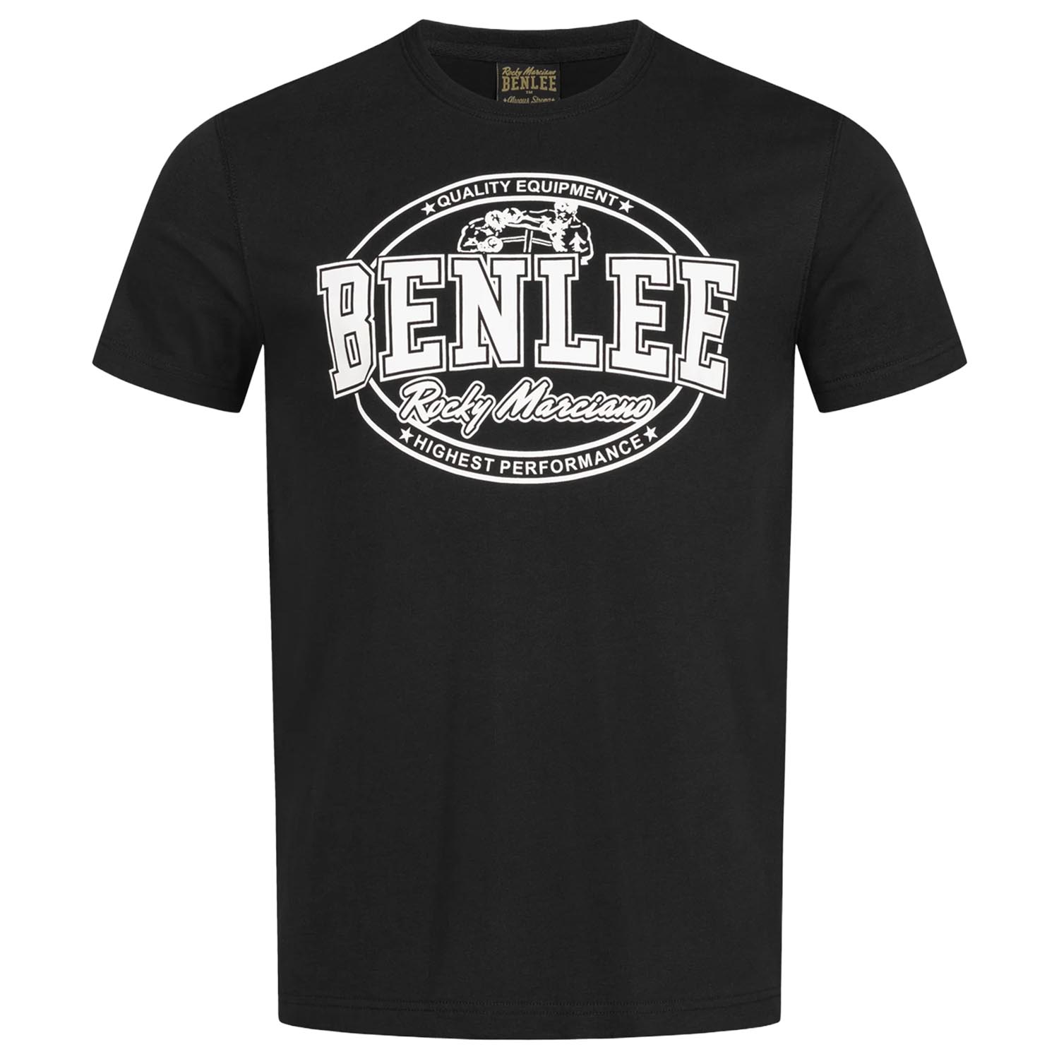 BENLEE T-Shirt, Darien, black-white, XL