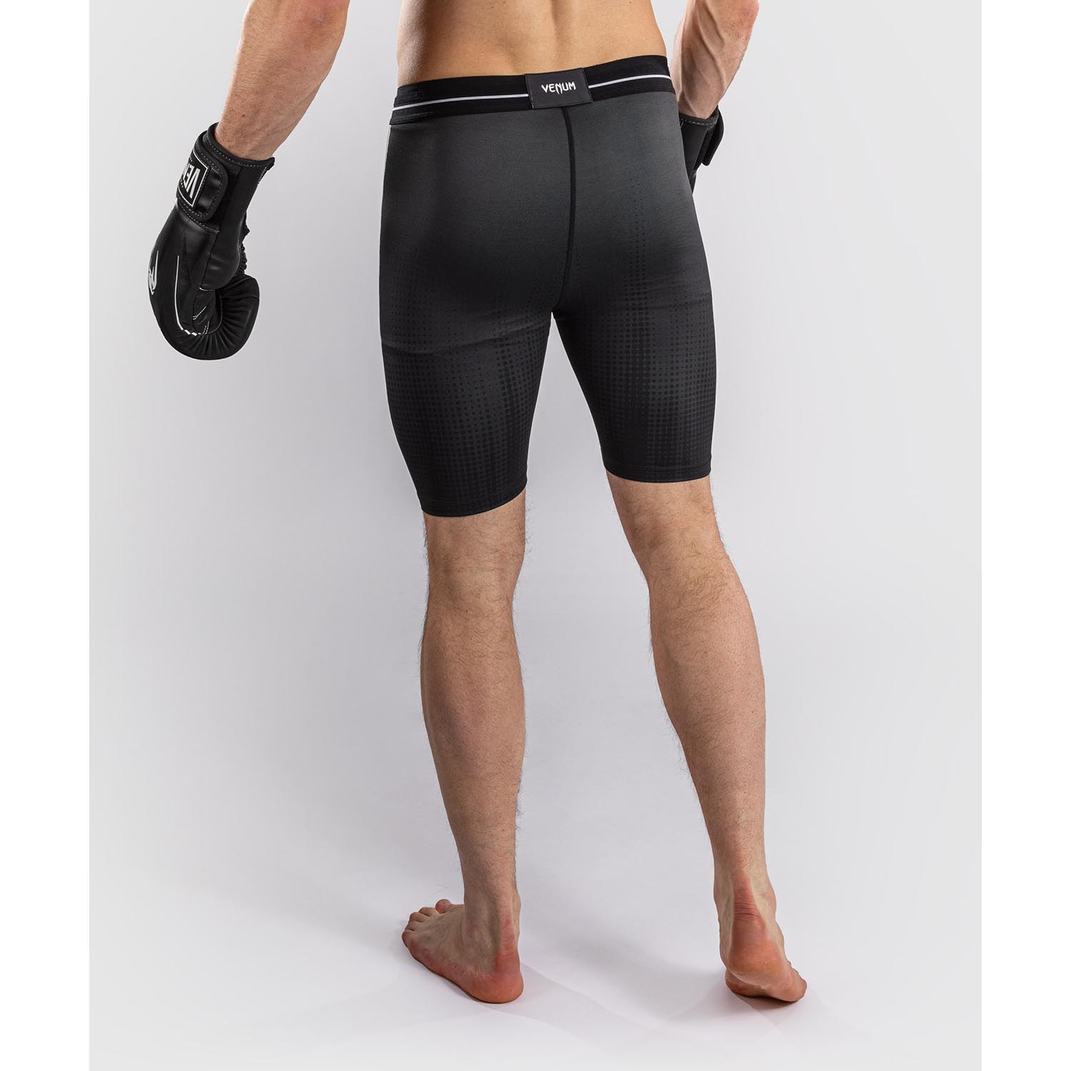 VENUM Compression Shorts, Stealth, black-white, XXL