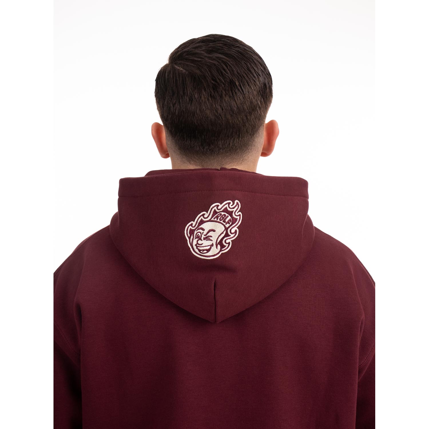 RINGLIFE Hoodie, College, dark red, XXL