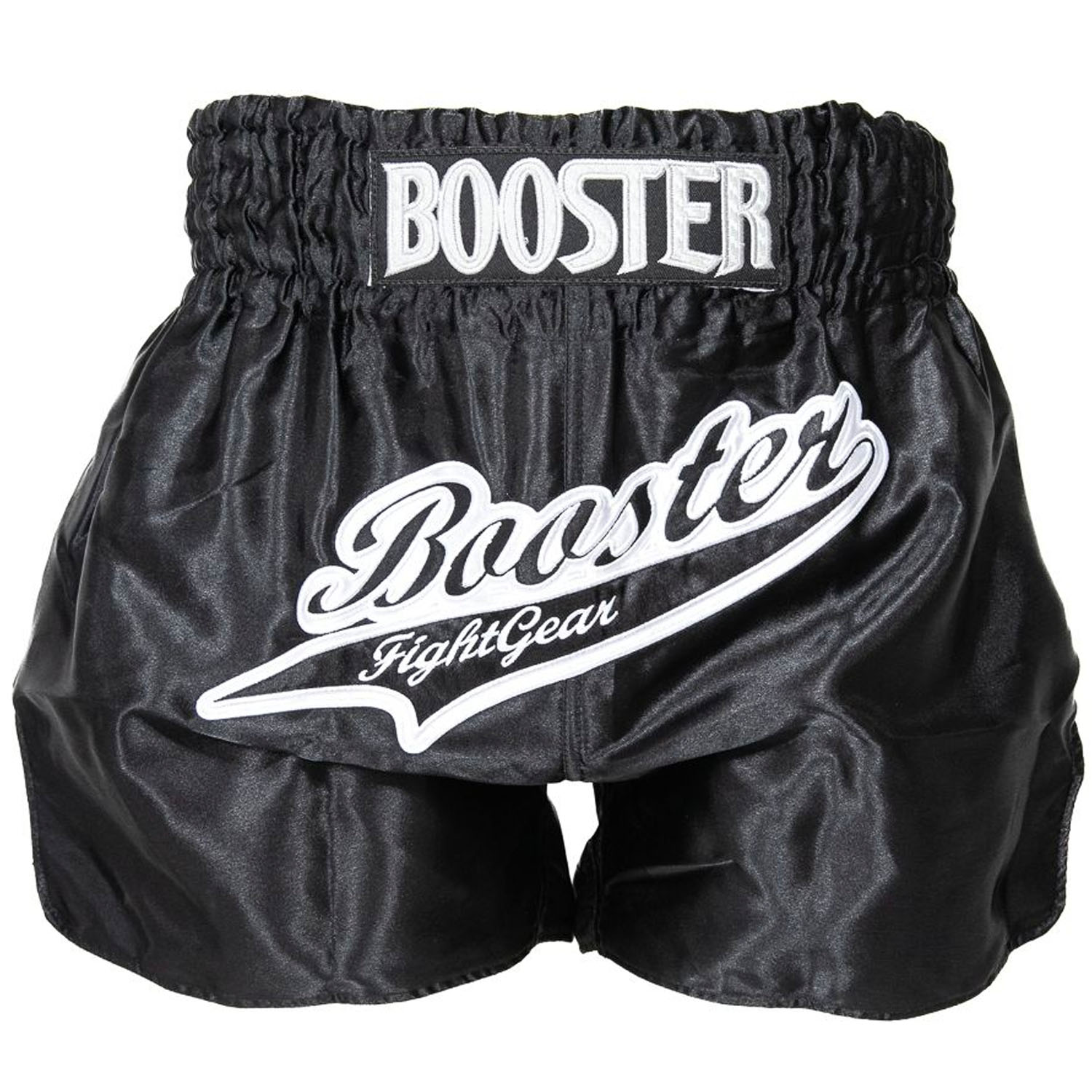 Booster Muay Thai Shorts, TBT Slugger, schwarz-weiß, XL
