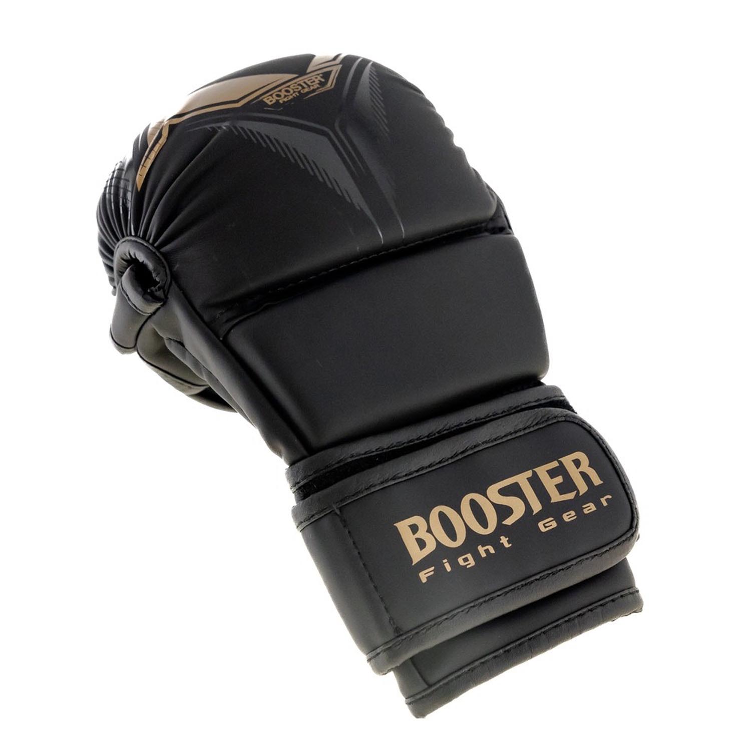 Booster MMA Sparring Gloves, Bangkok Series 1, black-gold, L