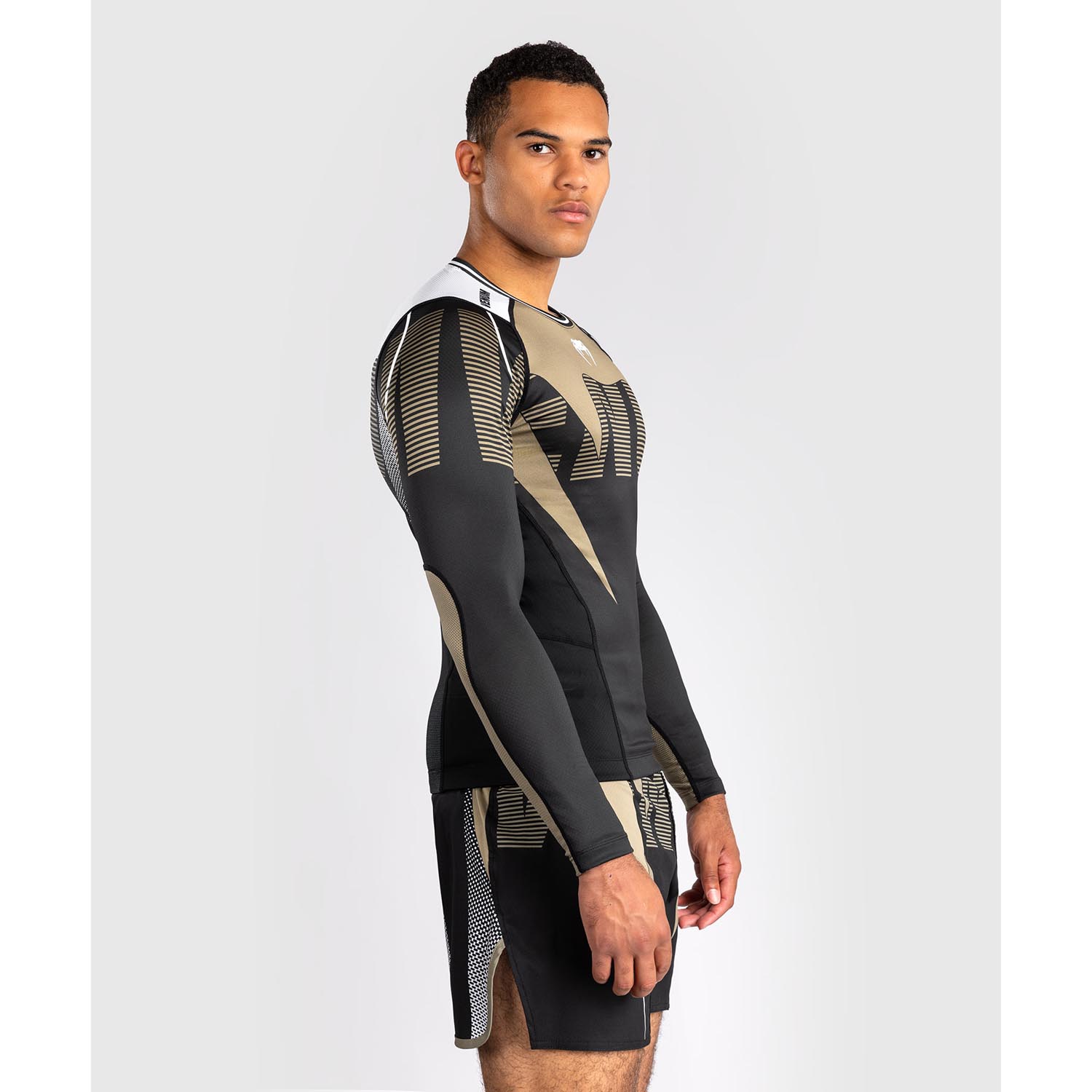 VENUM Rashguard, L/S, Adrenaline, black-sand, XXL