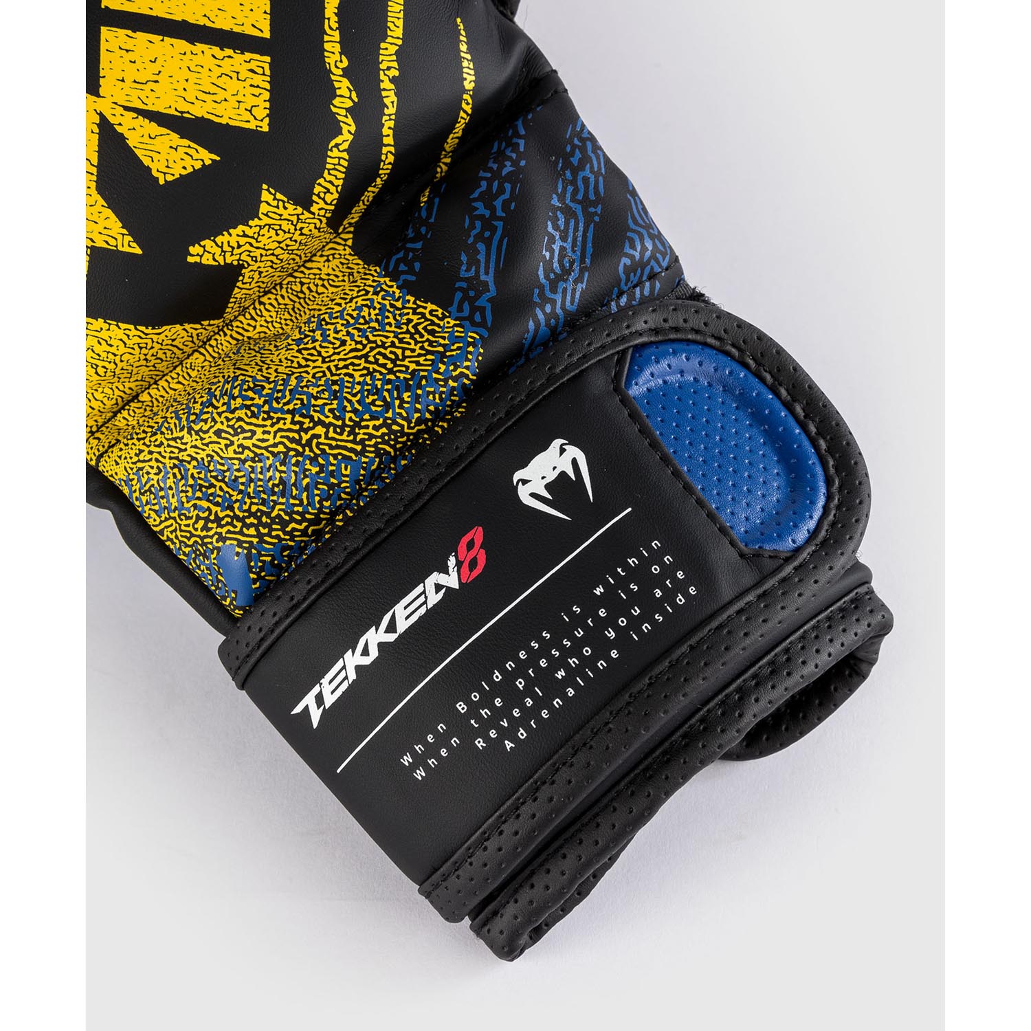 VENUM MMA Sparring Gloves, Tekken 8, King, black-yellow, L/XL