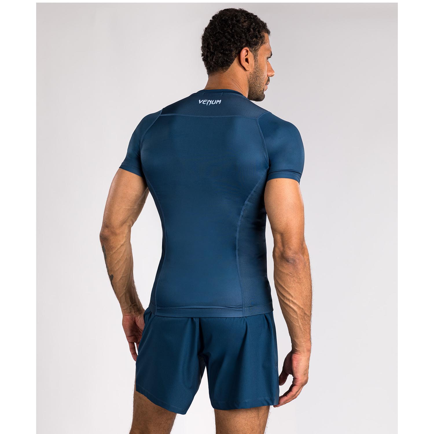 VENUM Rashguards, S/S, No Gi, blue, L