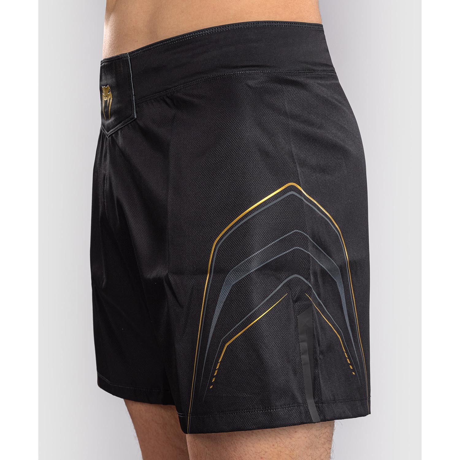 VENUM MMA Fight Shorts, Streamline, black-gold, XXL