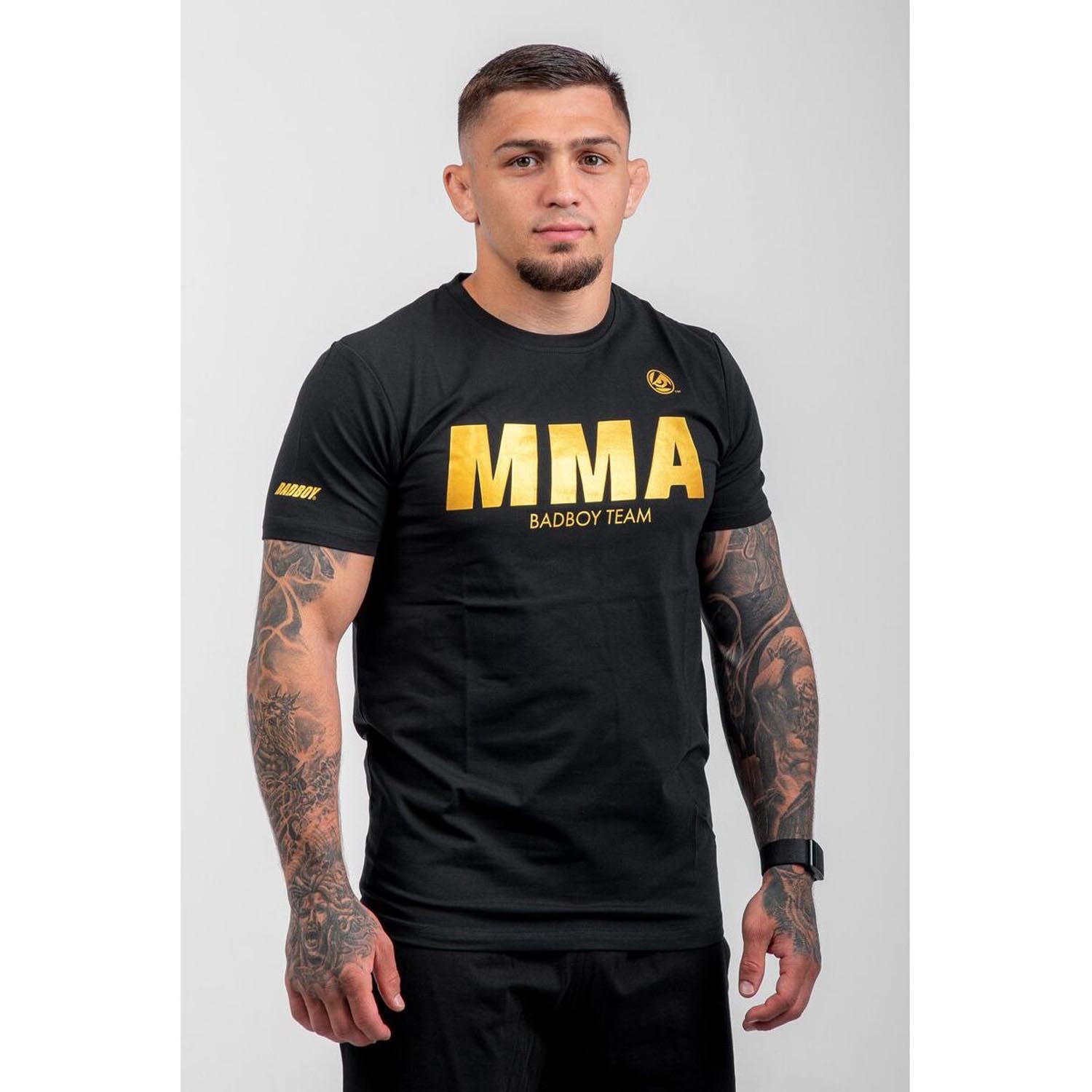 Bad Boy T-Shirt, Boxing, black-gold