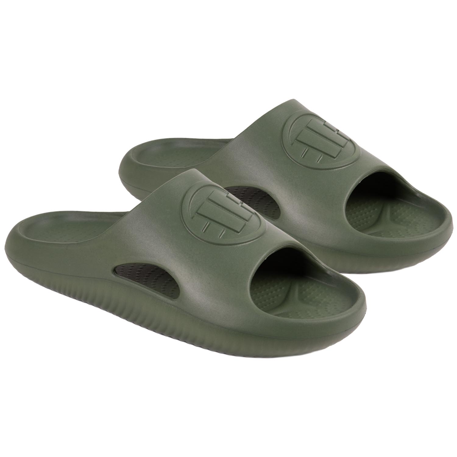 Pit Bull West Coast Slides, Jade, olive, 41
