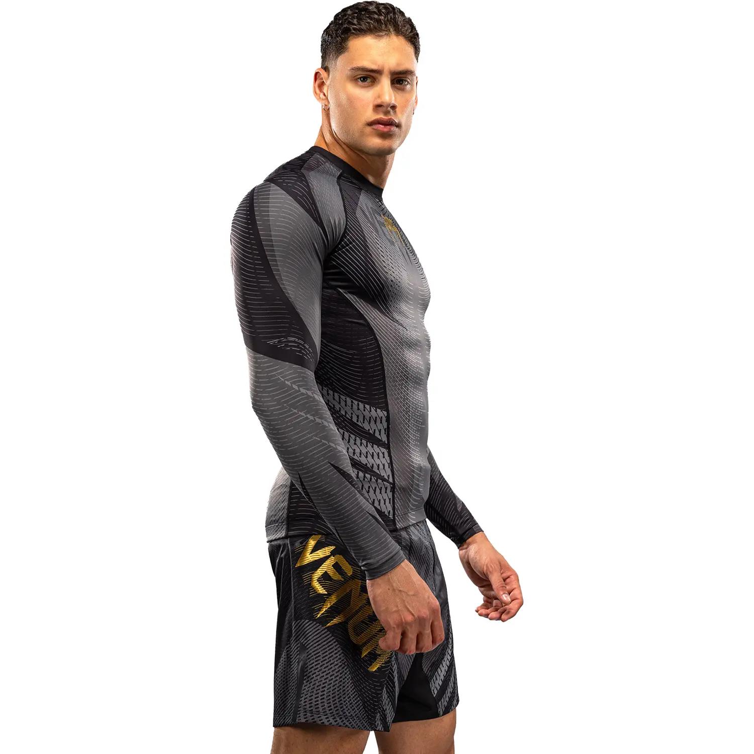 VENUM Rashguard, L/S, Galactic 3.0, black-gold, S