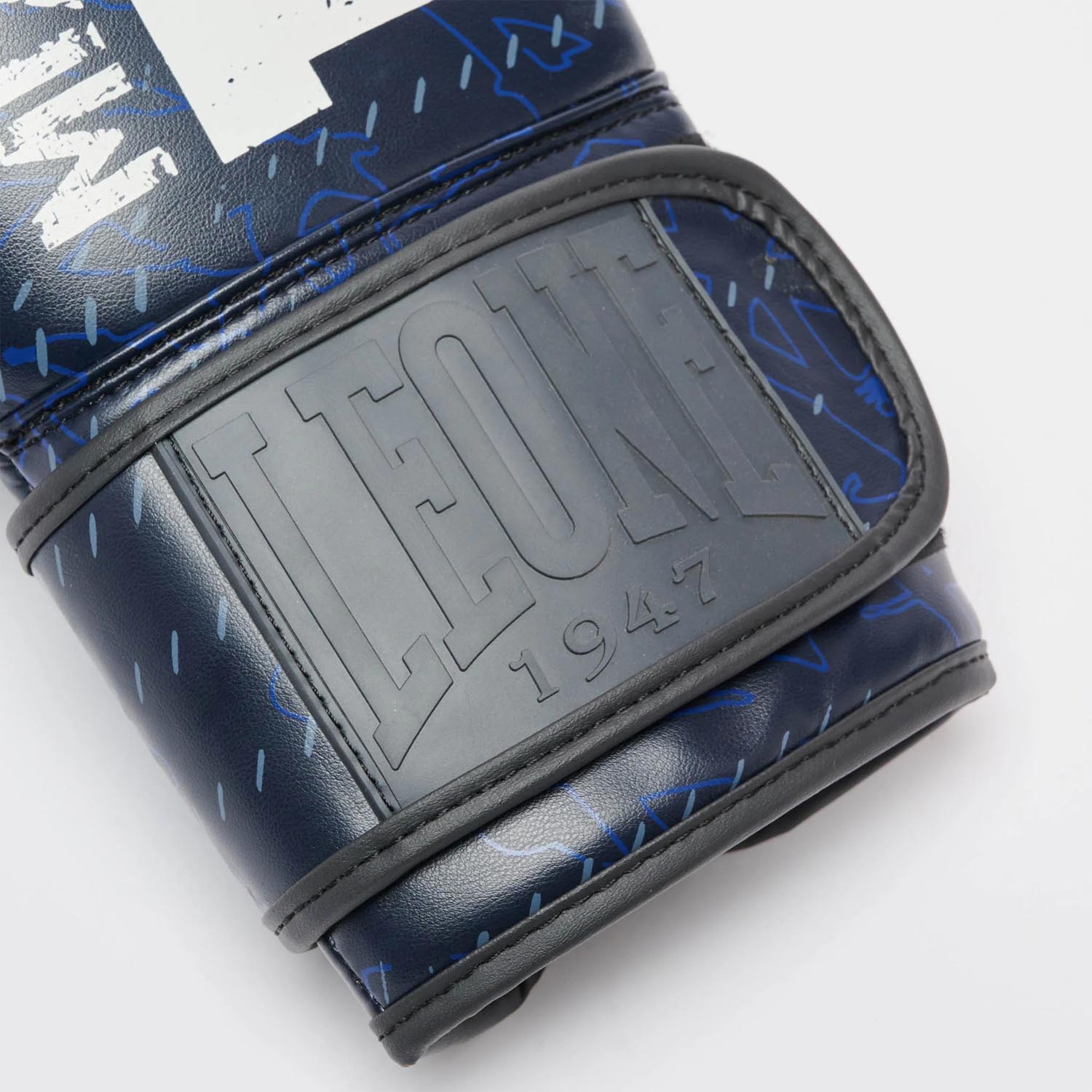LEONE Boxing Gloves, Primal Instinct, GN004, blue, 12 Oz