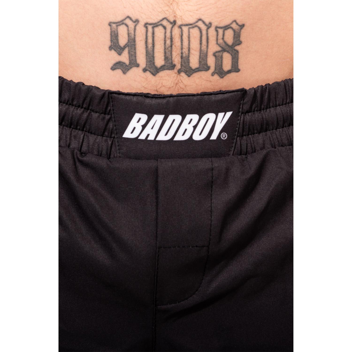 Bad Boy MMA Fight Shorts, Logo Classic, Built-In, black, XXL