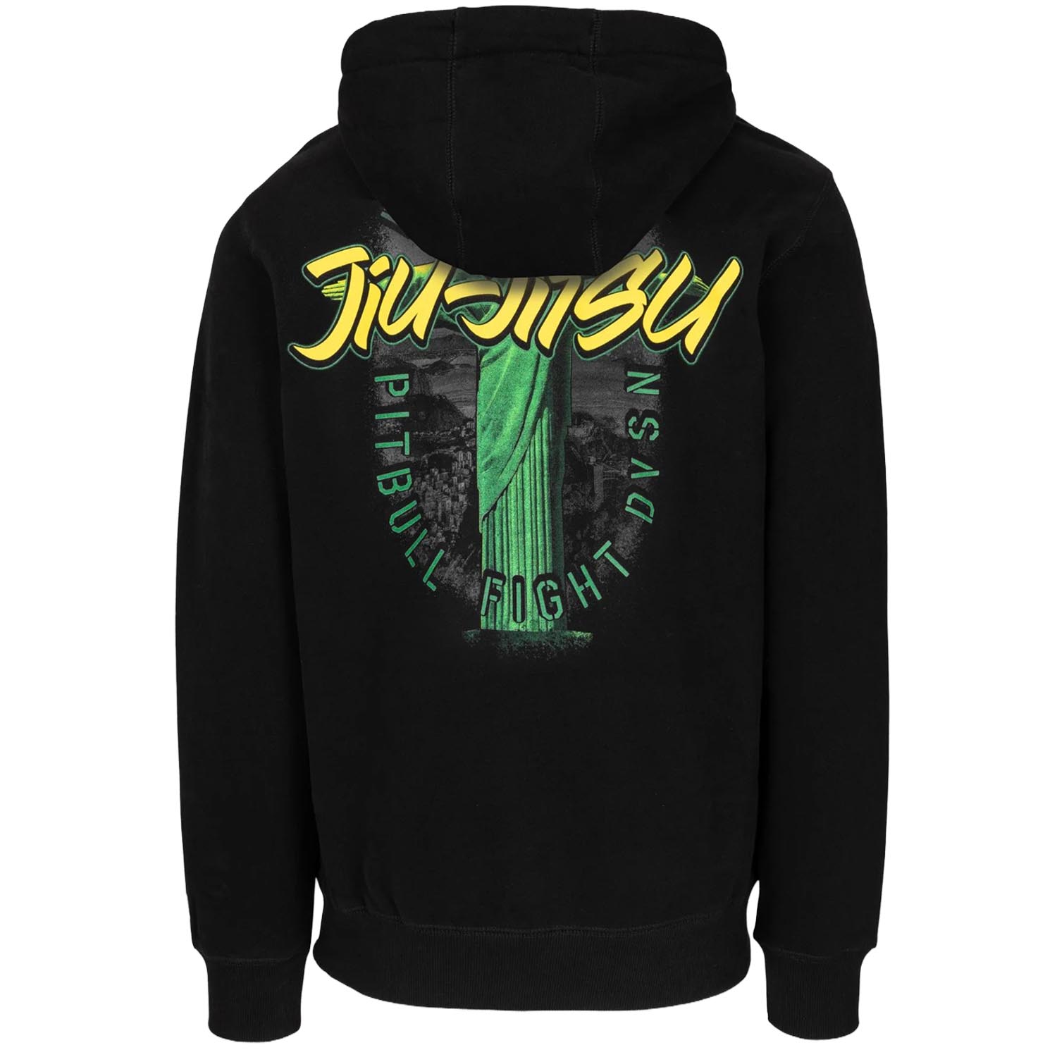 Pit Bull West Coast Hoody, BJJ Fight DVSN, black, M
