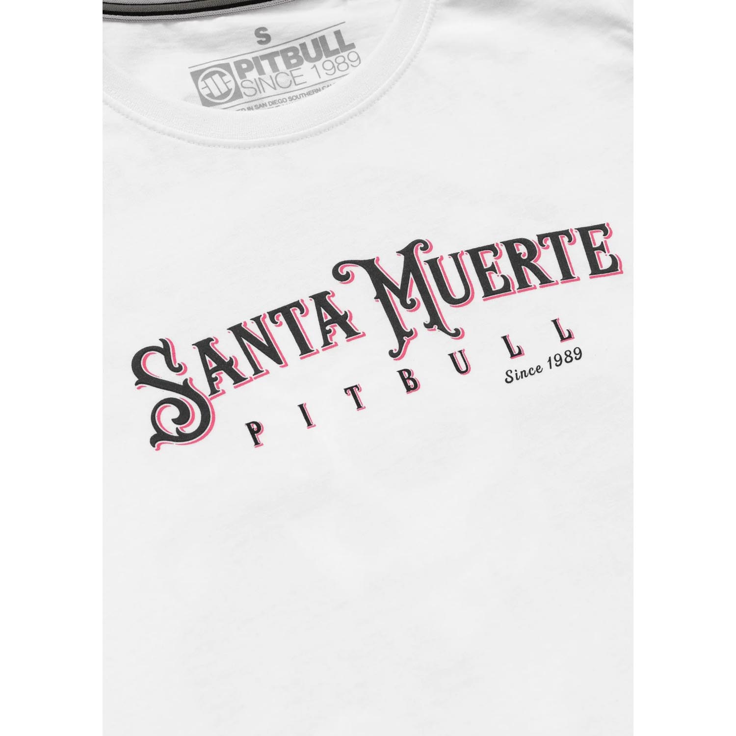 Pit Bull West Coast T-Shirt, Women, Santa Muerte, white, XL