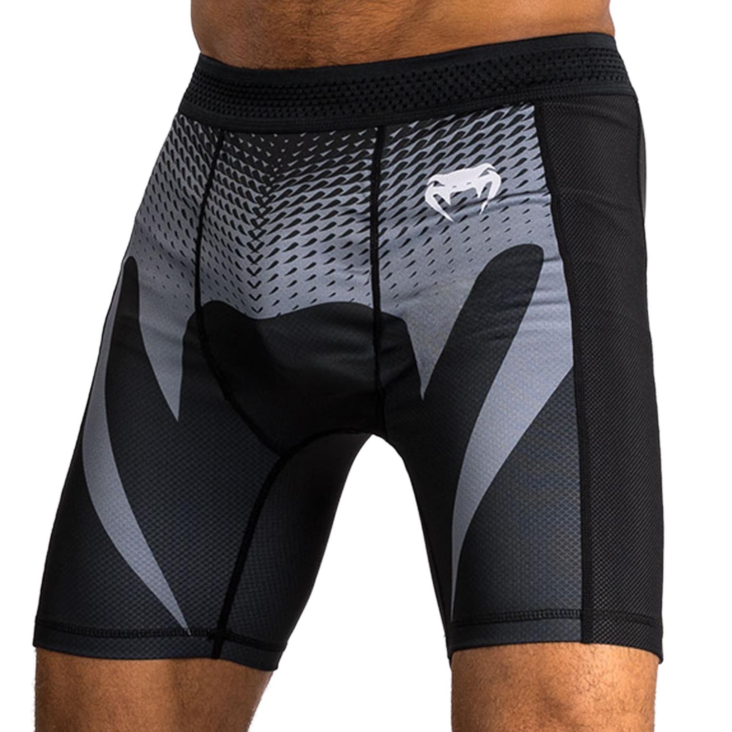VENUM Compression Shorts, No Gi, black-silver, XXL