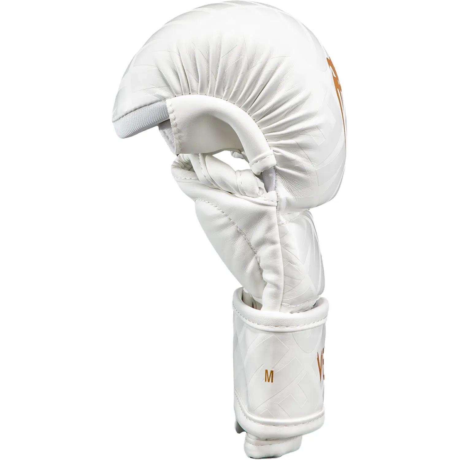 VENUM MMA Sparring Gloves, Contender 1.5 XT 3D, white-gold, L/XL