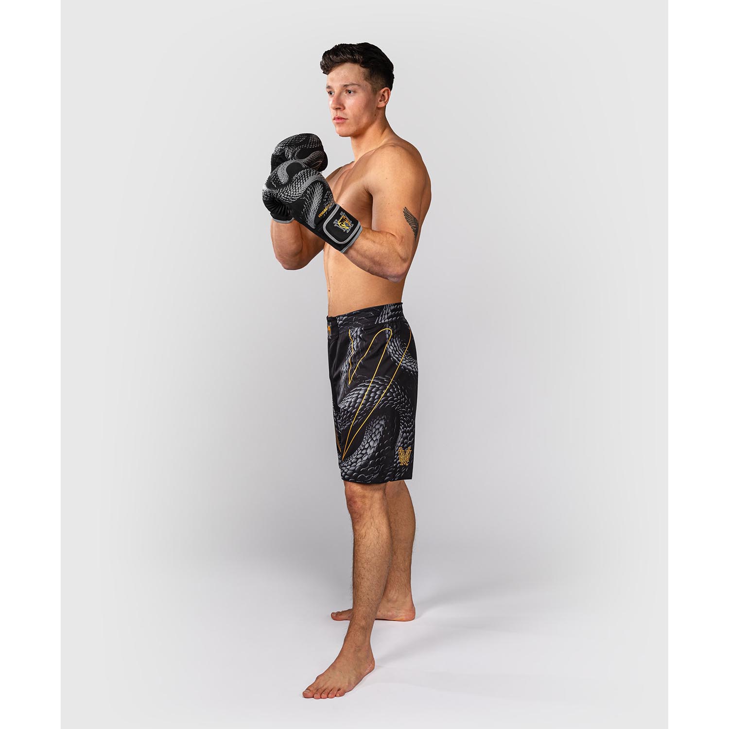 VENUM MMA Fight Shorts, Matupa, black-grey-gold, XXL