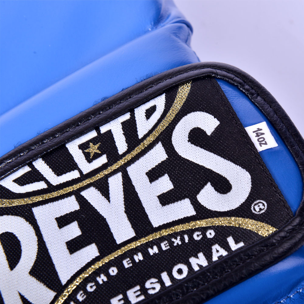 Cleto Reyes Boxing Gloves, Velcro Sparring, blue, 12 Oz