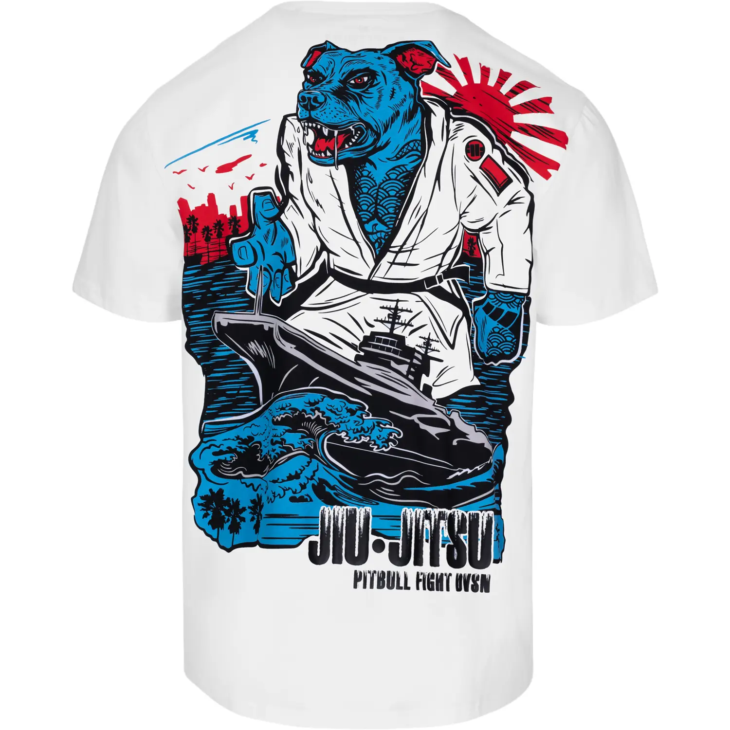 Pit Bull West Coast T-Shirt, Midway, white, S