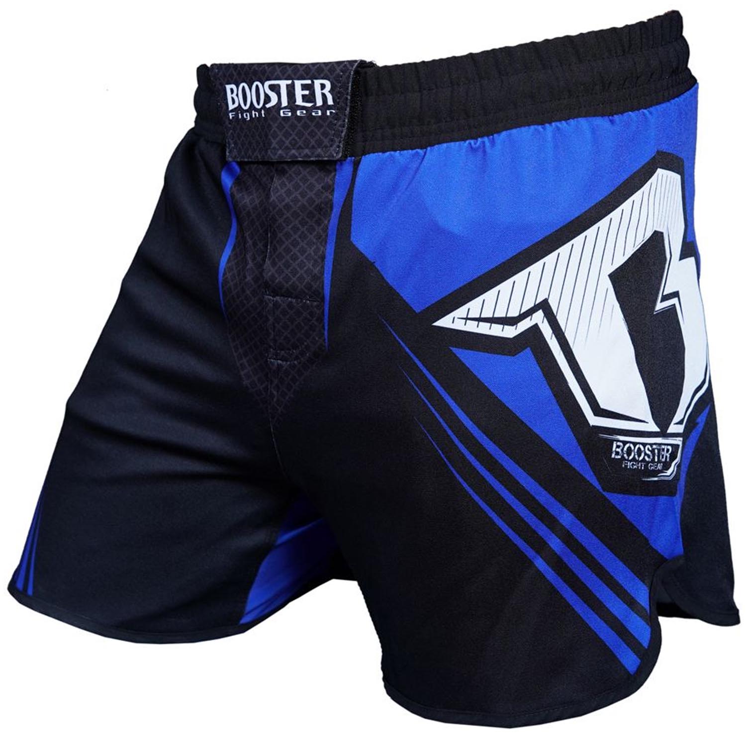 Booster MMA Fight Shorts, Xplosion 1, schwarz-blau