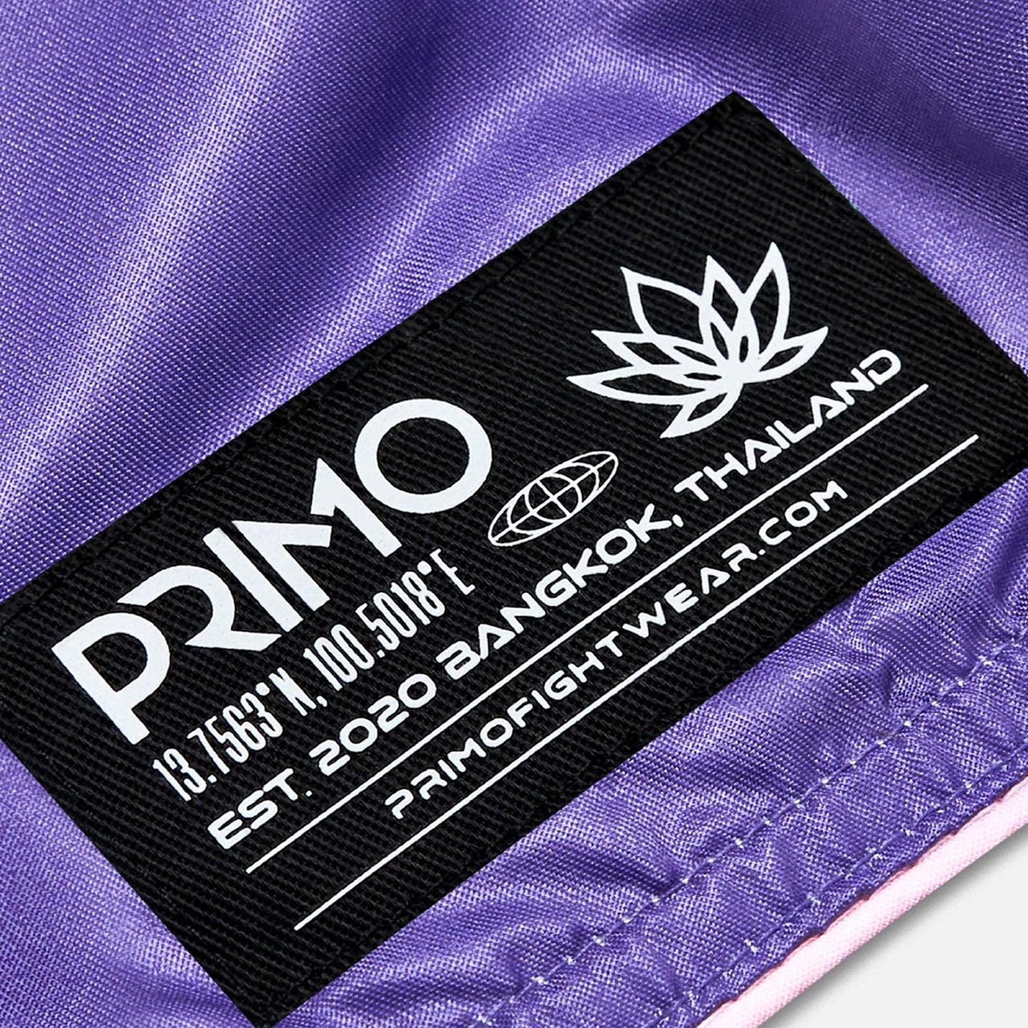 PRIMO Muay Thai Shorts, Trinity, purple
