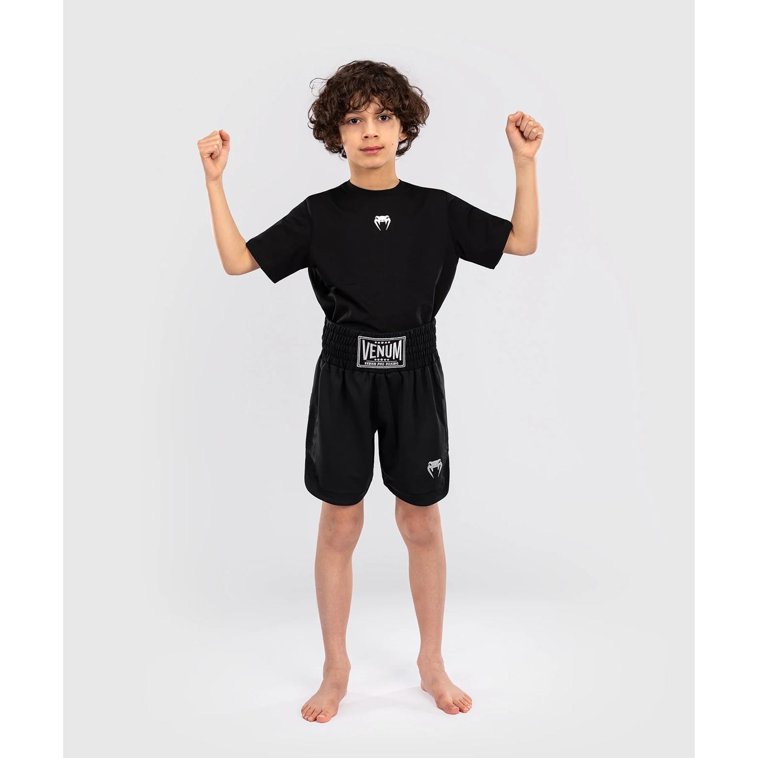 VENUM Boxing Shorts, Kids, Inferno, black, 14 J