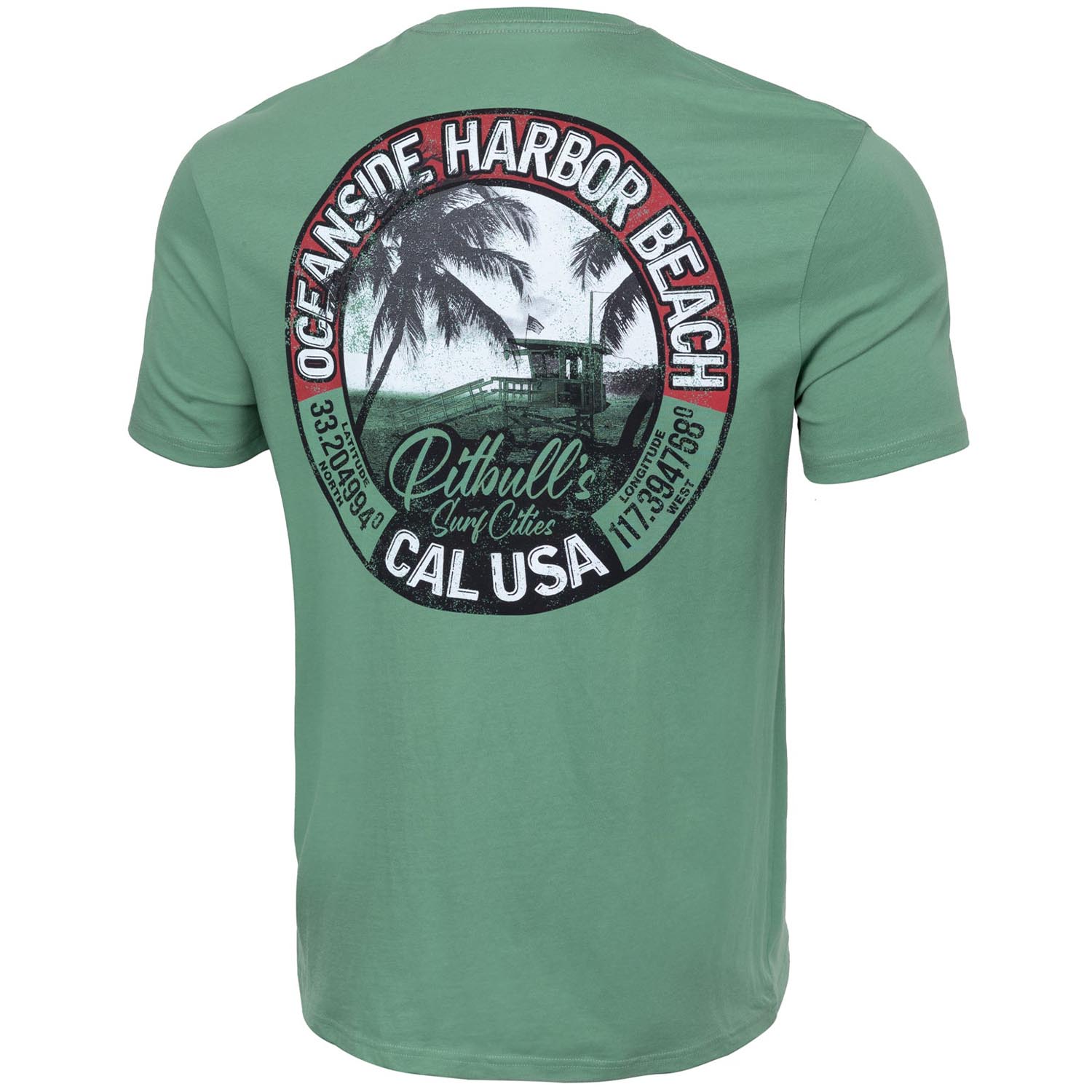 Pit Bull West Coast T-Shirt, Oceanside, mint