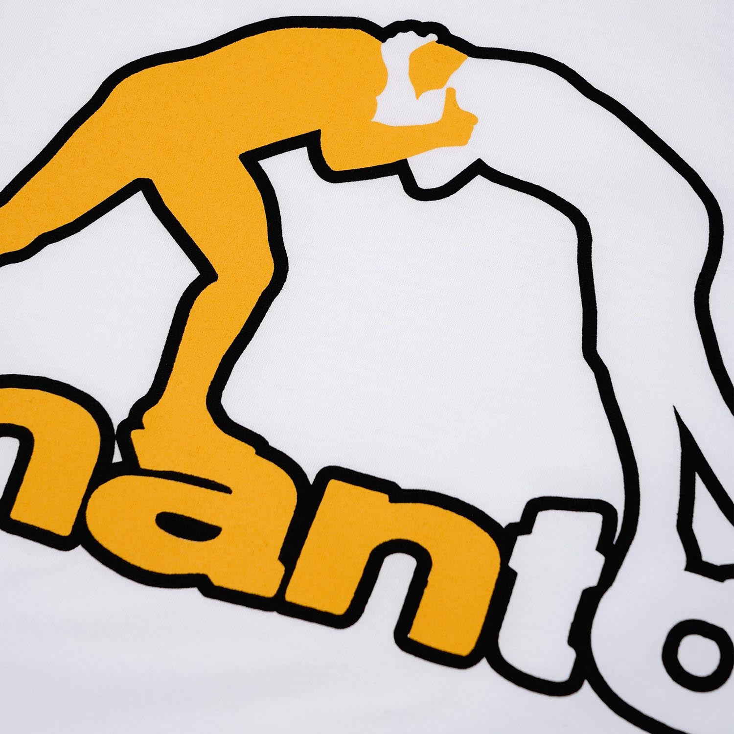 MANTO T-Shirt, Logo, white, M