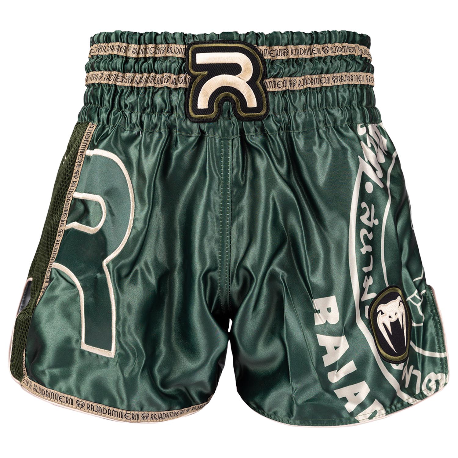 VENUM Muay Thai Shorts, Rajadamnern, khaki-gold, S