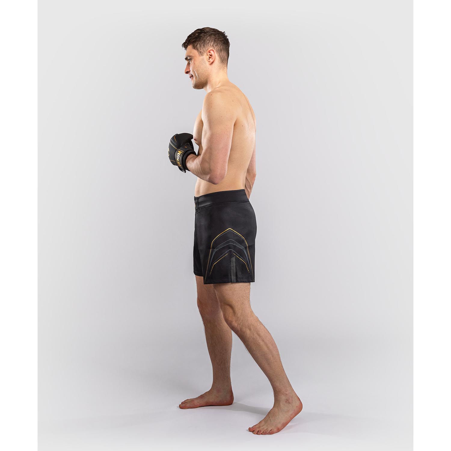 VENUM MMA Fight Shorts, Streamline, black-gold, XXL
