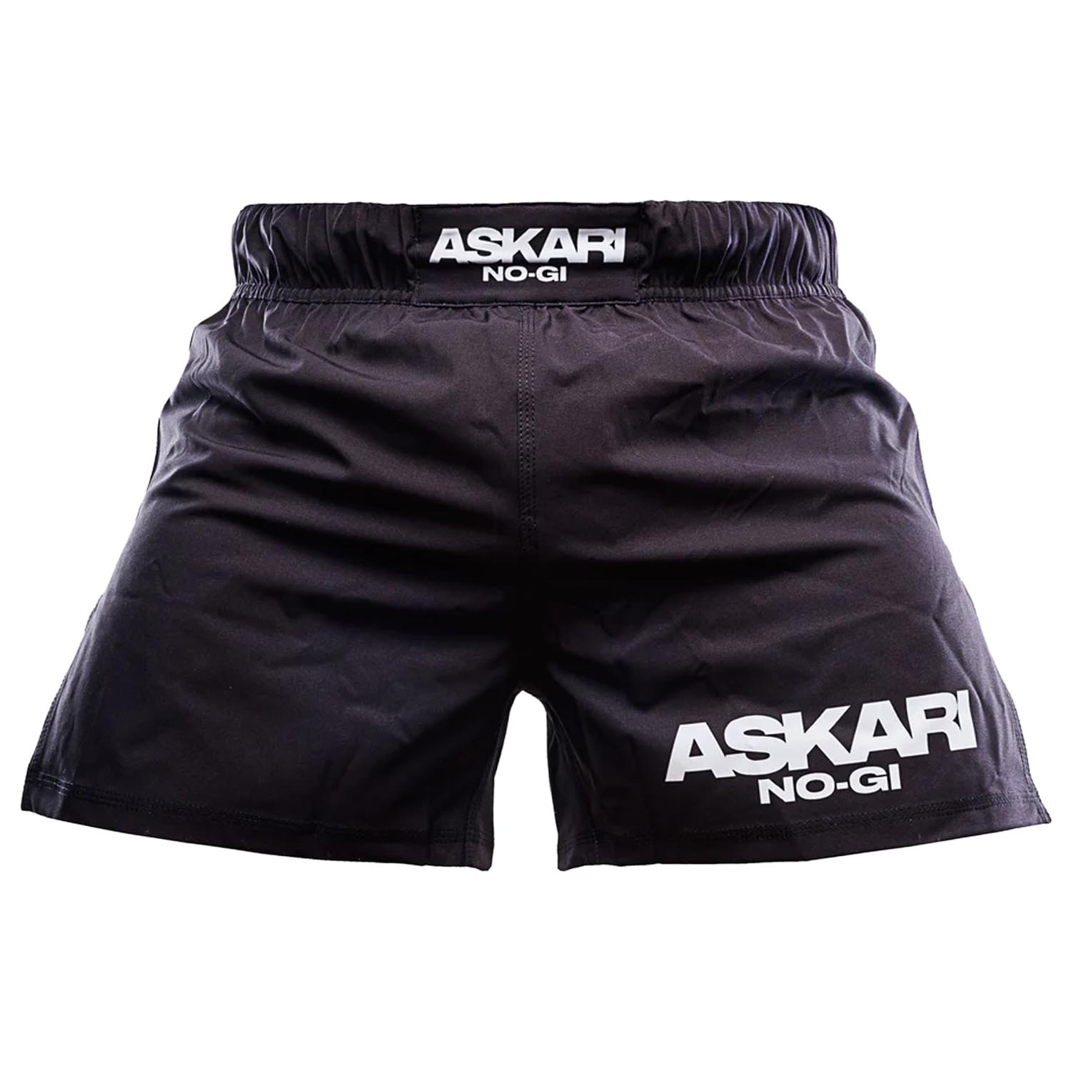 ASKARI MMA Fight Shorts, Matsaint No Gi, black-white, M