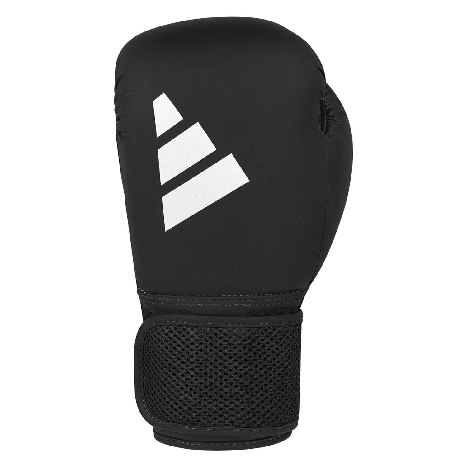 adidas Boxing Gloves, Power 25, black-white, 14 Oz