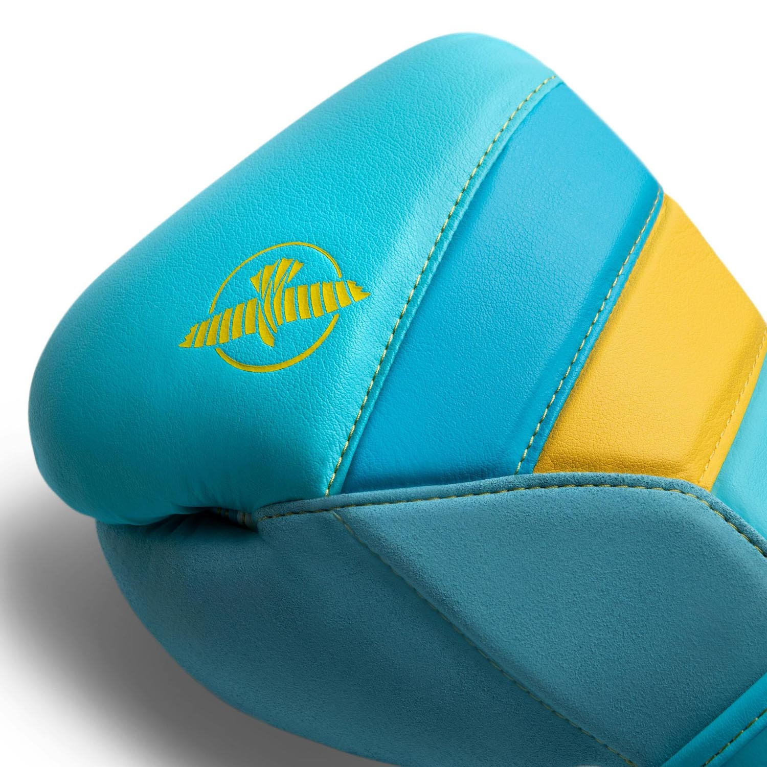 Hayabusa Boxing Gloves, T3, turquoise-yellow, 16 Oz
