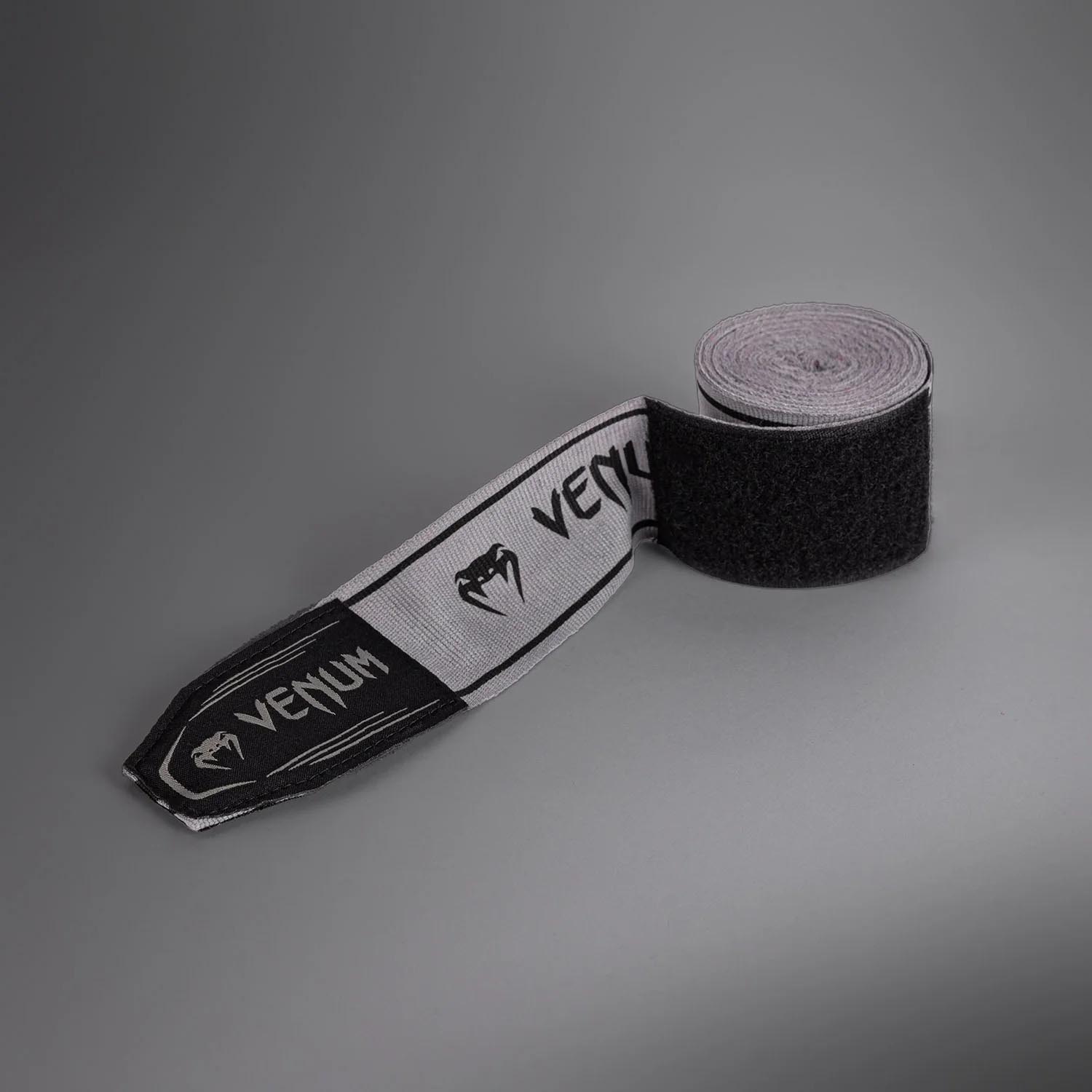 VENUM Handwraps, Classic Advanced, semi elastic, 2.5 m, grey