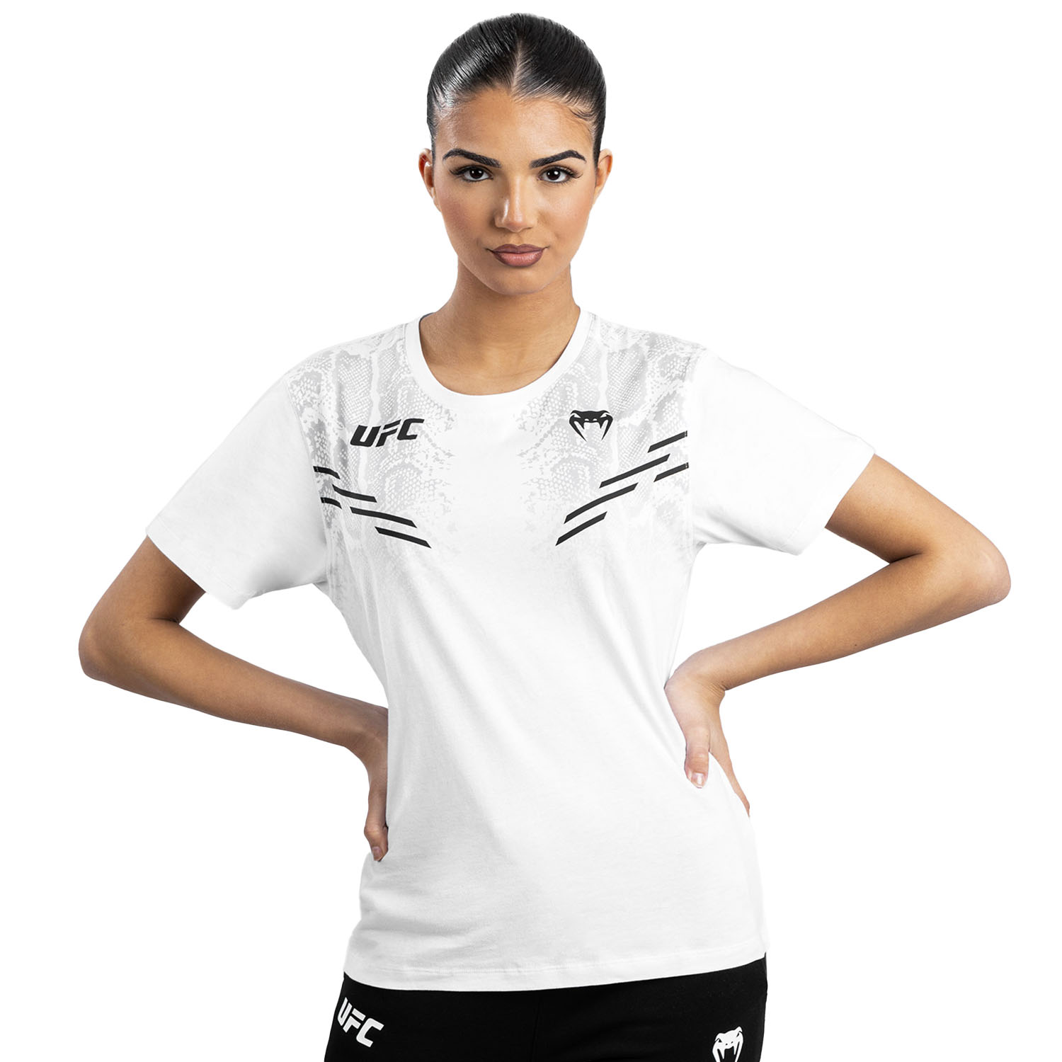 VENUM T-Shirt, Damen, UFC Replica, Adrenaline, weiß, XL